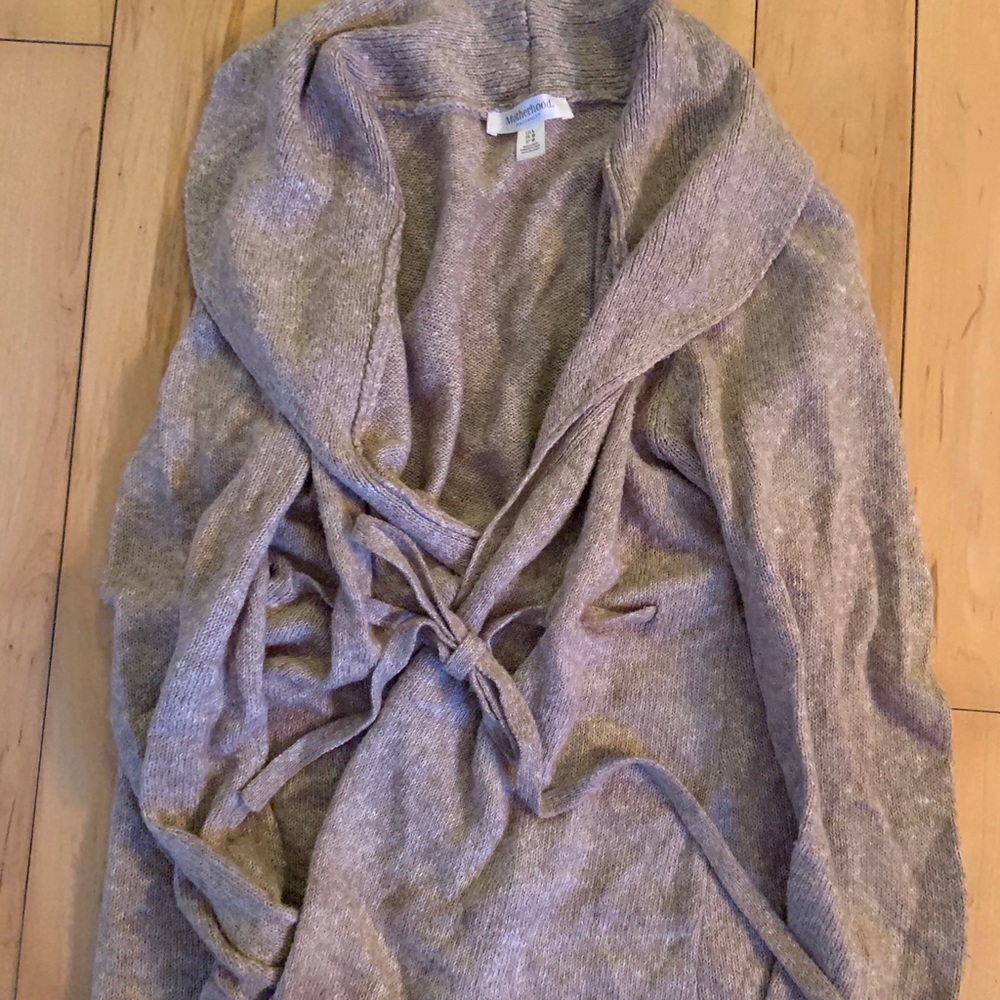 Motherhood maternity cardigan sweater